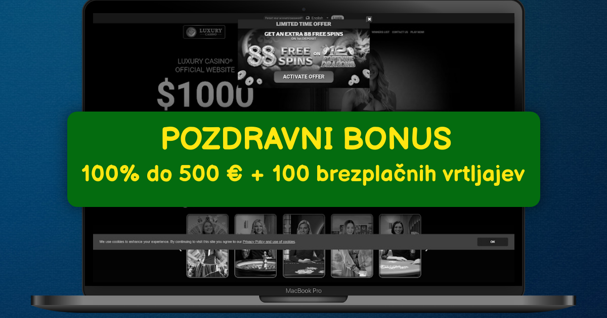 Luxury Casino banner